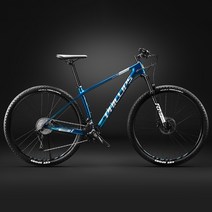 MTB 바퀴큰자전거 산악용 광폭타이어 29인치 33단, 27단, 블루 경량 탄소섬유