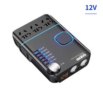 차박용품캠핑 인버터차량용 차박 인버터 자동차 전원 12V 24V 에서 220V200W 순정 사인파 변환기 3 AC 소켓 6 USB QC3.0 PD 빠른 충전 전류, [01] 12v, 01 12v