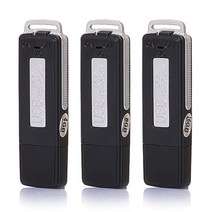 usb 녹음기 음성 보이스 레코더 휴대용 디지털 미니 활성화 보안 미니 플래시 드라이브 녹음 딕 터폰, 4GB
