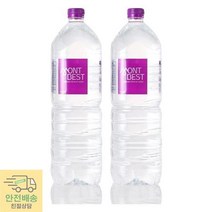 프리미엄 몽베스트 생수 2L 6개 안전한 박스포장 물2l