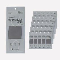 이지브레이스 KF94 대형 모던그레이 (1매입x50팩) 1박스, 50매