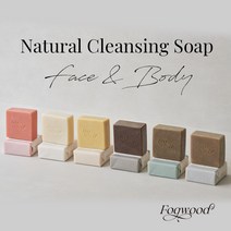 1+1 포그우드 어성초비누 수제 천연비누 세안 모공 여드름 클렌징, 100g, 2개, D4 카렌듈라단호박