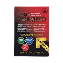 얼라이브 파워쏘팔코사놀, 60정, 1개입