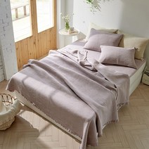 피그먼트 목화솜 30수 워싱 글루밍 패드겸 스프레드 이불/인체에 무해한 천연 연료, 글루밍 연핑크