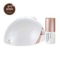 폴리니크 프리미엄 LED미세전류 두피케어기 스칼프 토닉 세트, 화이트