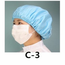 [KT알파쇼핑]제전모 QPRO 라운드방진모 C-3, 스카이블루_FREE_W1E9C2D