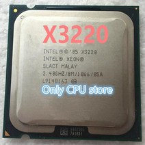 인텔 제온 CPU X3220 2.4GHz/ LGA 775 /8MB L2 캐시/쿼드 코어/105W, 한개옵션0