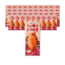 미트리 촉촉 통살 닭가슴살 양념치킨 100g, 양념치킨 100g 40팩