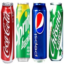 코카콜라 스프라이트 펩시콜라 칠성사이다 355ml x 24캔 뚱캔