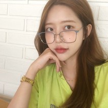 스타일자키 빈티지무드 하금테 사각 안경테 (5color)