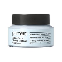 끈적이지않는수분크림 리커버리크림 프리메라 알파인베리 워터리 수딩 젤 크림 50ml 시카 에센스 1ml, 젤라틴
