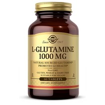 2개 Solgar 솔가 L-Glutamine 1000mg 글루타민 60정