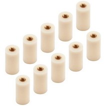 GSE Games Sports Expert 12mm/13mm Leather Billiard Pool Cue Stick Screw-on Tips Replacement (12mm, 1