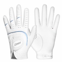 범양 지맥스 G-MAX 올 양피 여성용 양손 골프장갑, 장갑사이즈 : 22호