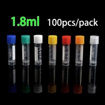 동결건조기 가정용 업소용 식품건조기 과일칩 야채칩 100pcs 1.8ml 실험실 CryoTube Cryopreservation 냉, 07 White (100pcs)