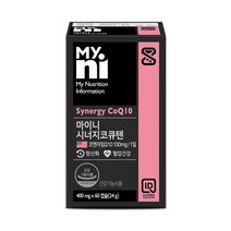[일동제약] 마이니 시너지코큐텐 60캡슐, 상세 설명 참조