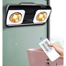 욕실난방기 전기난로 난방등 히터 난로 온열기, 골드