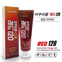 스포츠 운동 전후 젤타입 아쿠아쿨 레드 120ml