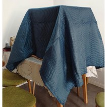 방음부스 개인용 1인용 방음 녹음 부스 박스 노래방 이불 소형 미니 이동식, 블루+나무 프레임 (60x60x60cm)