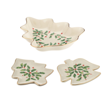Lenox Holiday 레녹스 홀리데이 크리스마스 트리 플레이트 다이닝접시, C 파티 플레이트 엔젤(14cm), 1개