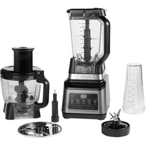 Ninja 자동 iQ가 장착된 닌자 믹서 [BN800EU] 식품 프로세서 스탠드 & 개인용 블렌더 1200W 1.8리터 용기 2.1리터 저그 뚜껑이 있는 700ml 컵, Auto iQ Food Processor 1200W