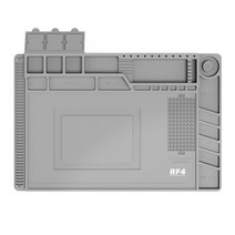 RF4 ESD 단열 실리콘 패드 BGA 납땜 스테이션 휴대 전화 수리 작업 매트 내열성 유지 보수 플랫폼, TE-501
