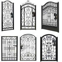 별장 전원주택 철제 대문 단독주택 메쉬 주물 현관문, C타입, 1개