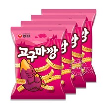 농심 고구마깡83g 4입 인기과자 스낵 간식 추억의간식