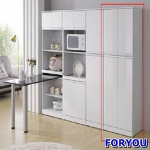 ForU248 하임 수납장 접이식책상 주방가구 액자테이블 주방렌지대 접이식테이블 테이블, 화이트