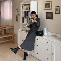 랩실루엣롱원피스