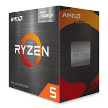 AMD Ryzen 5 5600G 100-100000252BOX Radeon 그래픽이 장착된 6코어/12스레드 데스크탑 프로세서 453707