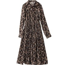 빈티지 프린트 Boho 시크 파티 웨딩 드레스 여성용 스타일 캐주얼 플라워 의류 긴팔 베이스 드레스 여름 가을