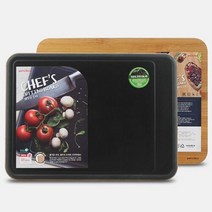 쉐프의 도마 380x280x16mm 프리첸