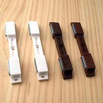 쌍자석빠찌링 옷장문고정용 강도선택, 쌍자석흰색6k