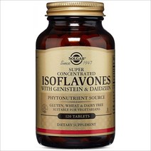 Solgar Isoflavones 솔가 이소플라본 120정, 1병, 상품명참조