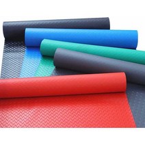PVC 고무롤 실내외 출입구 미끄럼 방지 공장 체육관, 폭 3m 길이 15m 블랙 PVC 고무롤