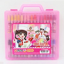 동아크레파스 55색60본 여 디자인랜덤