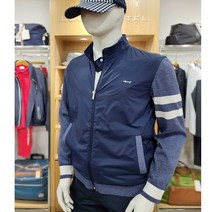 루이까스텔 남성 봄 여름 시즌오프 70%할인 커플 소매 니트 배색 바람막이 홑겹 점퍼 3MTJP507