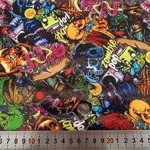 수전사 필름 카본 자동차 휠 무료 배송! 2M/6M/10M/20M 길이 해골 액체 이미지 필름 50CM 너비 수로 물 전, 02 6M