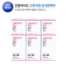 [공식판매처] 시너지를 위한 고함량 비타민 B6 건풍바이오 플러스 x 3개월, 90정