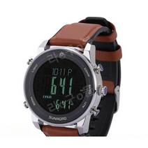 스킨스쿠버프리다이빙 다이브컴퓨터 시계 100m 방수 야외 스포츠 다기능, 은, 은