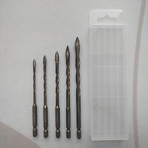 다용도 드릴 콘크리트 비트 타일 멀티 드릴 비트, 5pcs
