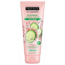 Freeman Rejuvenating Cucumber Pink Solt 프리맨 리주베네이팅 오이 핑크솔트 클레이 마스크 175ml 6개