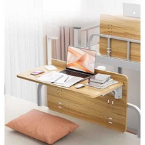 침대테이블 접이식 컴퓨터 좌식 책상 노트북 간이식, 60CM 고대 오크