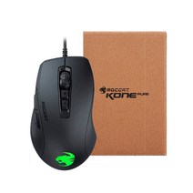 로캣 ROCCAT KONE PURE ULTRA ICAFE 콘퓨어 울트라 아이카페 게이밍 마우스 블랙(벌크)