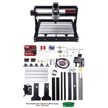 레이저각인기 레이저 마킹기 소형 미니 휴대용 인쇄기 cnc 조각 기계 금속 조각 기계 cnc3018 pro 미니 diy 레이저 조각 나무 라우터 pcb 밀링 조각 기계, 5500mw 헤드로
