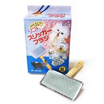 로트와일러 펫콤 노령견 반려견미용빗 사모예드 S, 상세페이지 참조