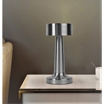 [메이키샵] 카페창업 인테리어조명 1+1아령조명 조명등 무선 테이블조명 충전식 버섯램프 실버 골드 취침등 무선스탠드조명 미드센추리수유등 무선조명 침실 빈티지 침대독서등 카페, 브론즈, 3+3