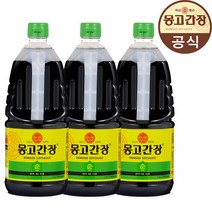 몽고식품 순간장 1.5L x 3개