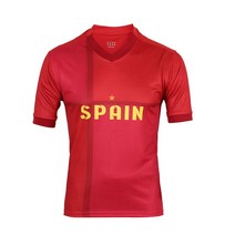 2022 월드컵 축구복 반팔 프랑스 스페인 카타르 아르헨티나 유니폼 팬 응원 티셔츠, 시반 Y